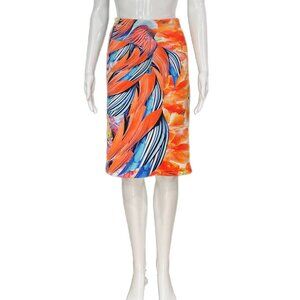 PRE-OWNED - Clover Canyon Printed Mini Skirt